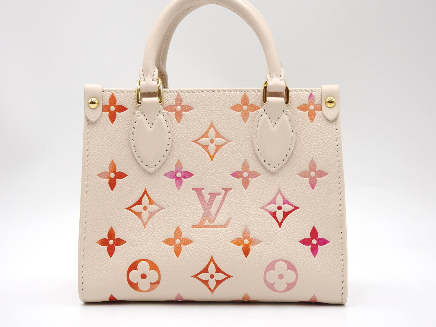 LOUIS VUITTON Monogram Empreinte Giant Onthego BB Shoulder Hand Bag M47115