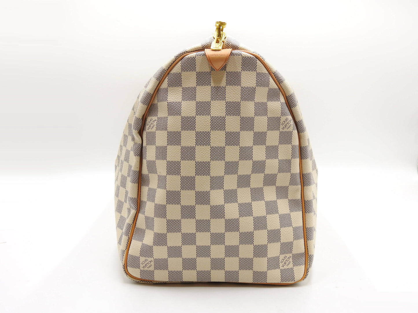LOUIS VUITTON Damier Azur Keepall 50 Boston Bag Travel Bag N41430