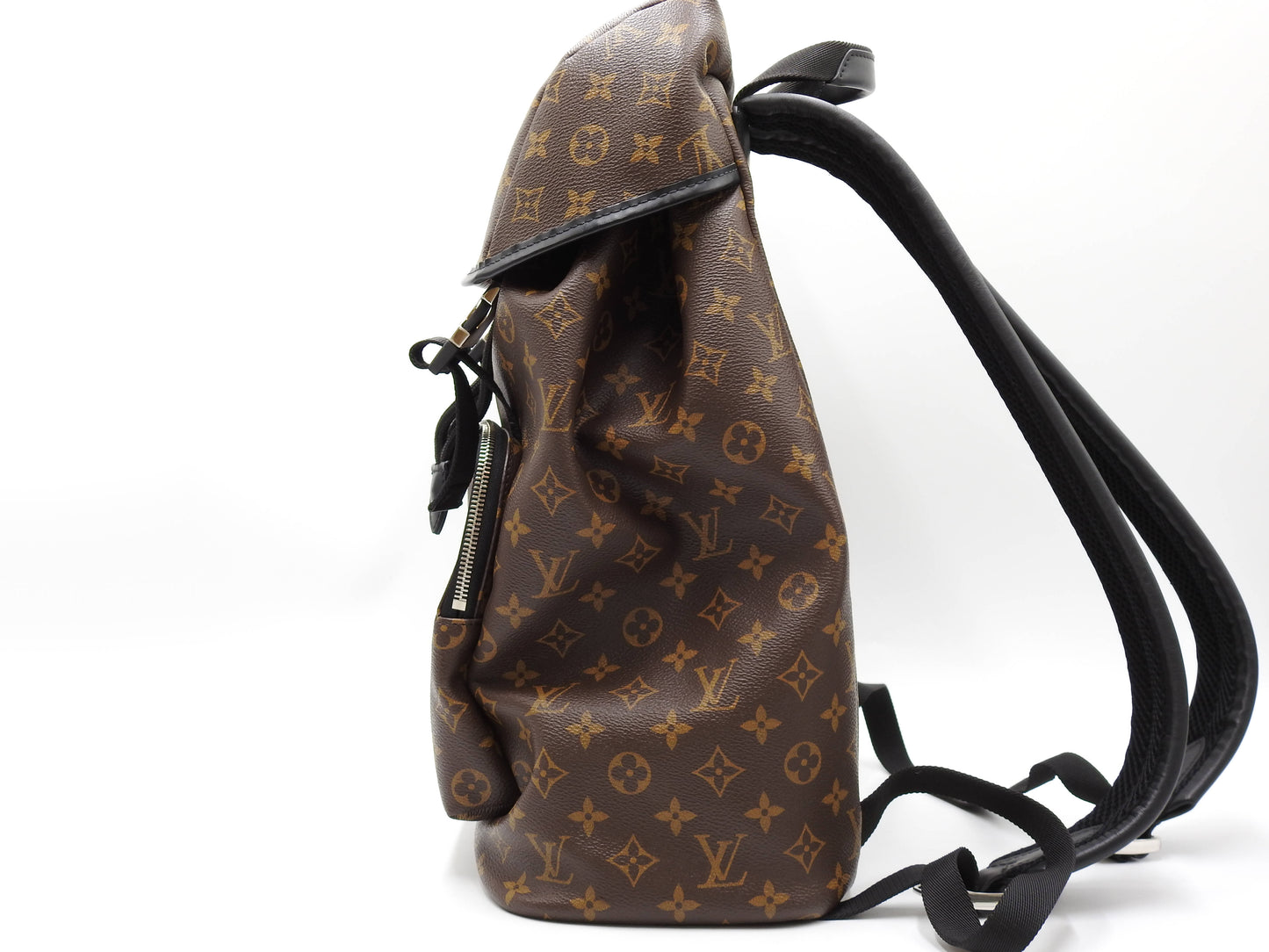 LOUIS VUITTON Monogram Macassar Zack Men's Backpack Bag M43422