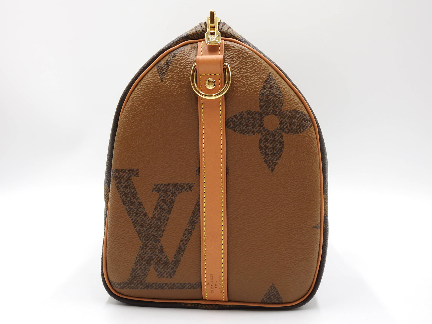 LOUIS VUITTON Monogram Giant Reverse Speedy 30 Boston Hand Bag N44602