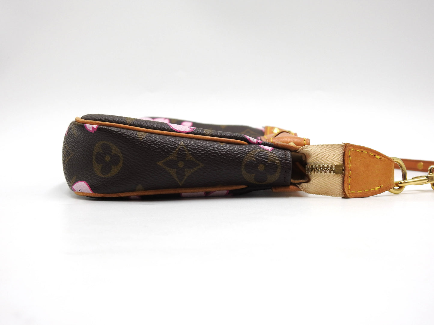 LOUIS VUITTON Monogram Cherry Blossom Pochette Accessories M92006