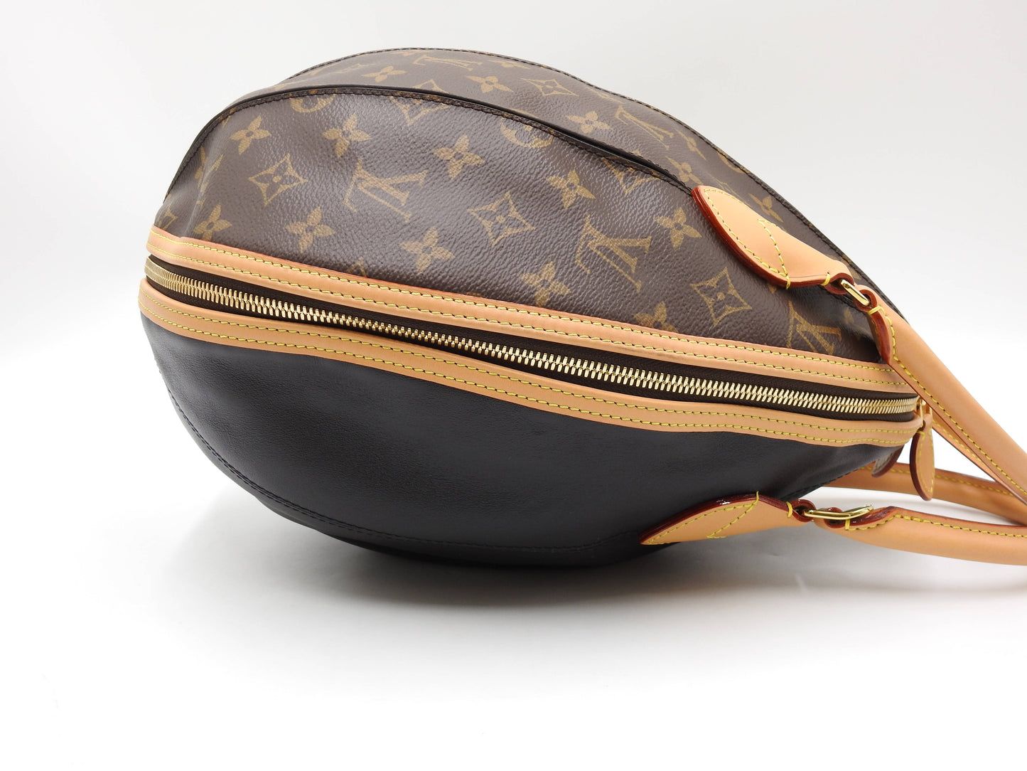 LOUIS VUITTON LV Suple Egg Bag 2way Shoulder Hand Bag Monogram Black M45269