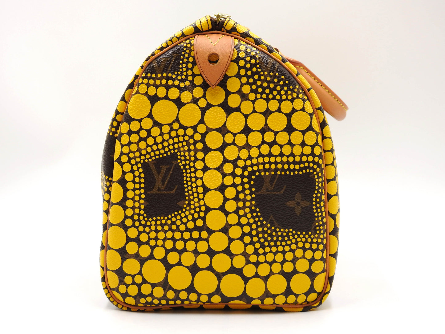 LOUIS VUITTON Yayoi Kusama Monogram Pumpkin Dots Speedy 30 Hand Bag M40692