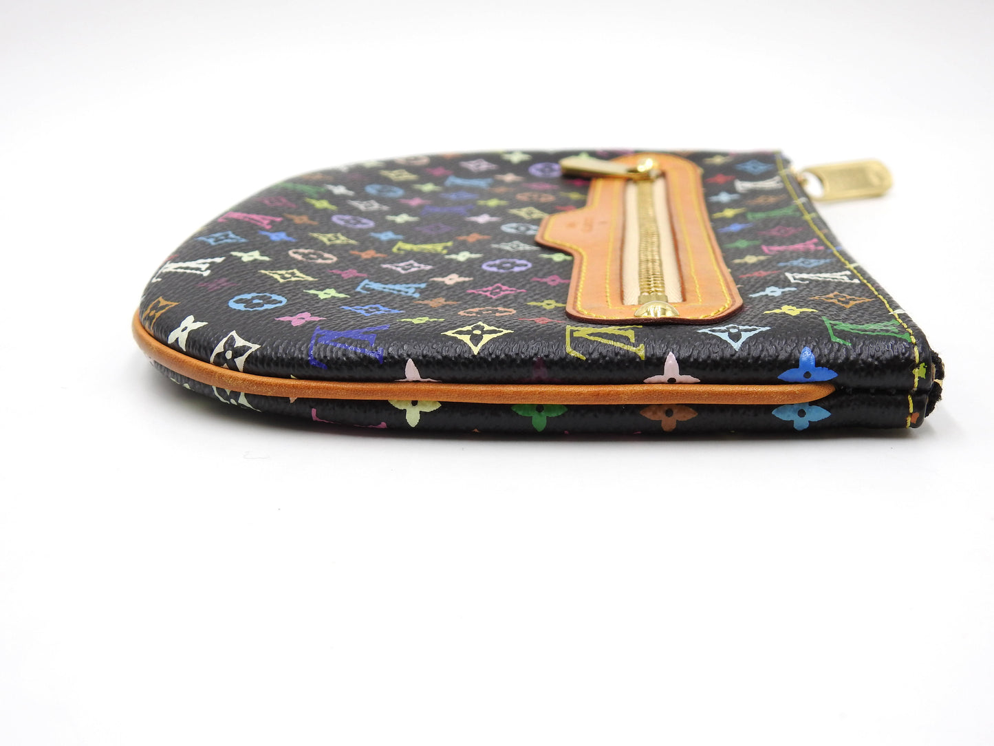 LOUIS VUITTON Pochette GM Pouch Monogram Multicolor Noir Black M60030