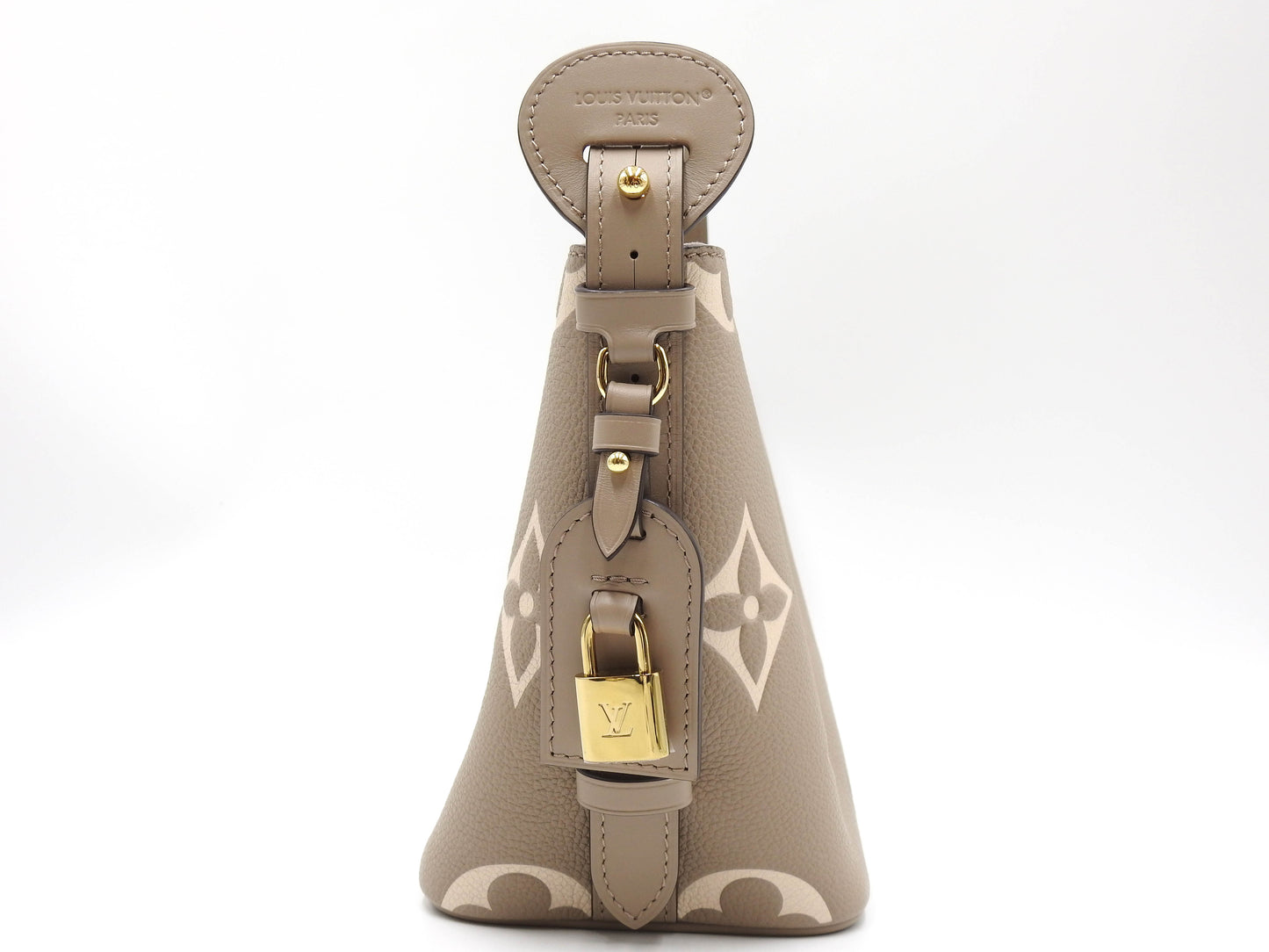 LOUIS VUITTON Monogram Empreinte All In BB 2way Shoulder Bag Beige M13045