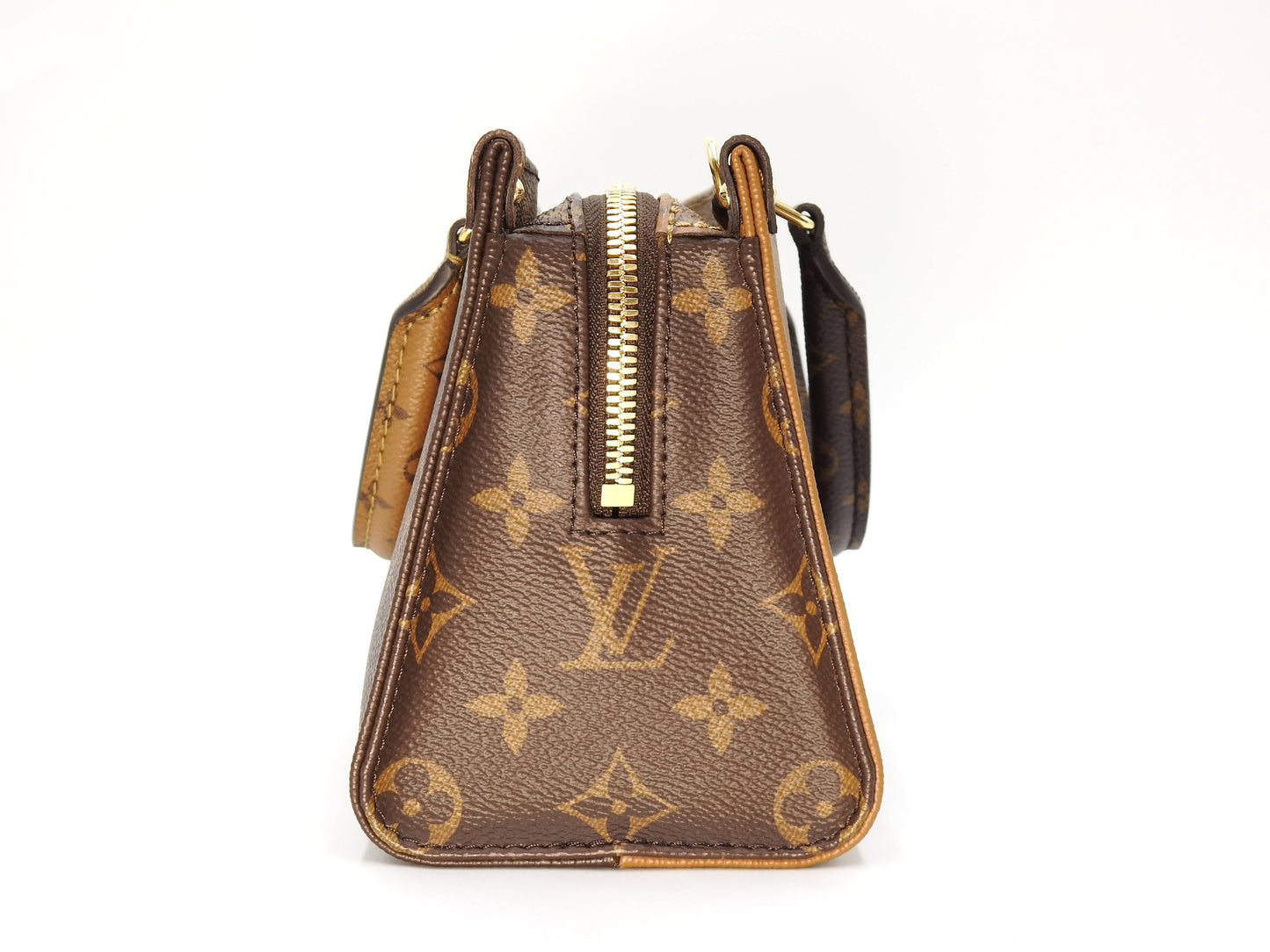 LOUIS VUITTON Monogram Giant Reverse OnTheGO East West Hand Bag M46653