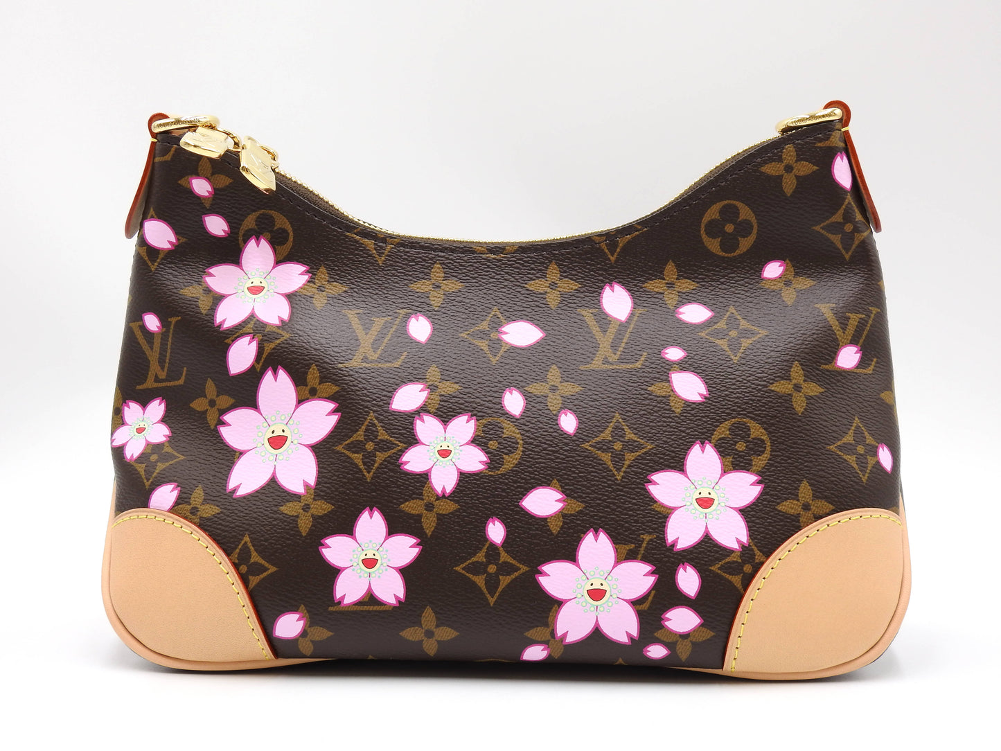 LOUIS VUITTON LVxTM Monogram Cherry Blossom Boulogne PM Shoulder Bag M13265