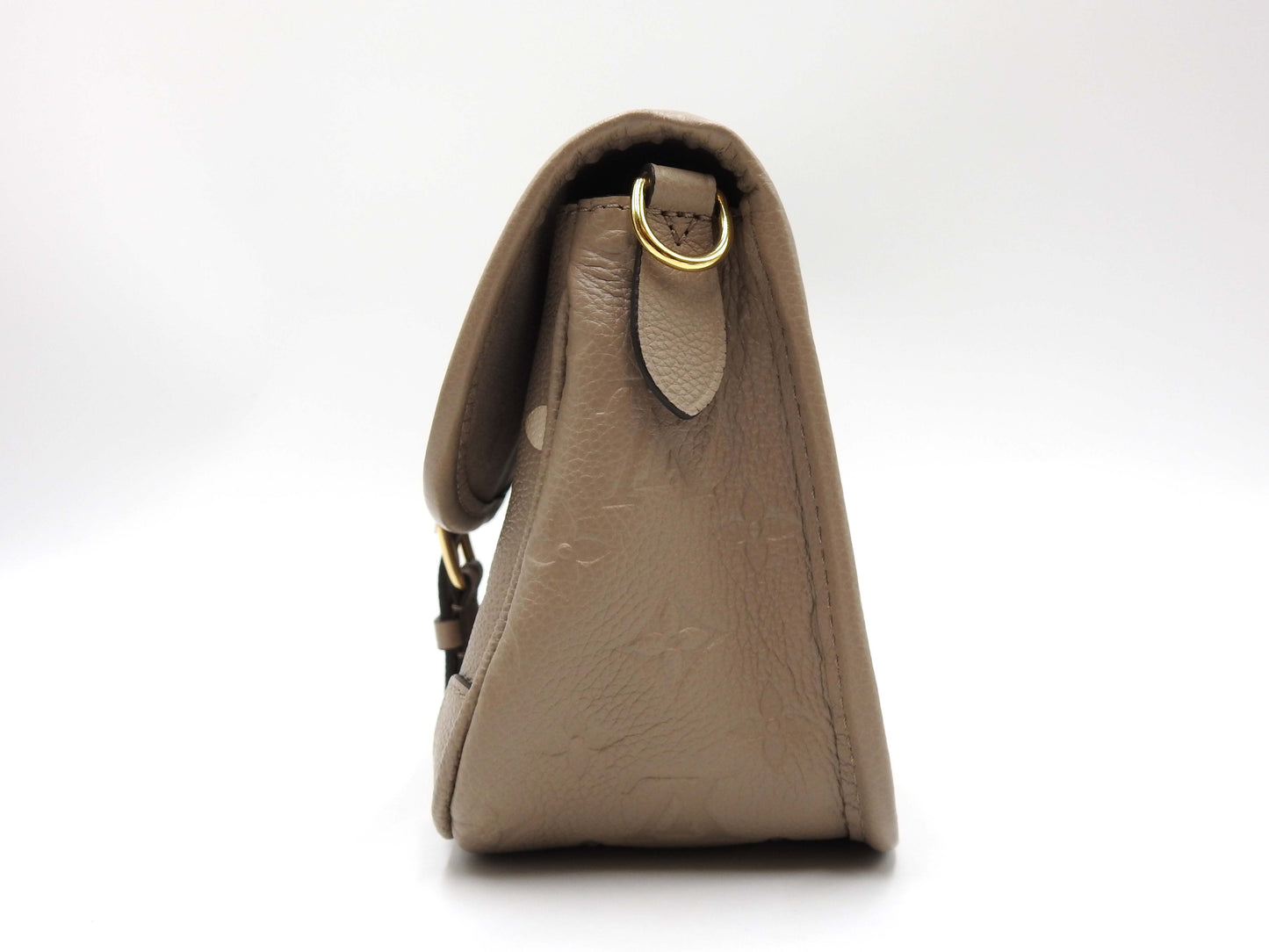 LOUIS VUITTON Monogram Empreinte Diane Shoulder Bag Dove Cream M46583