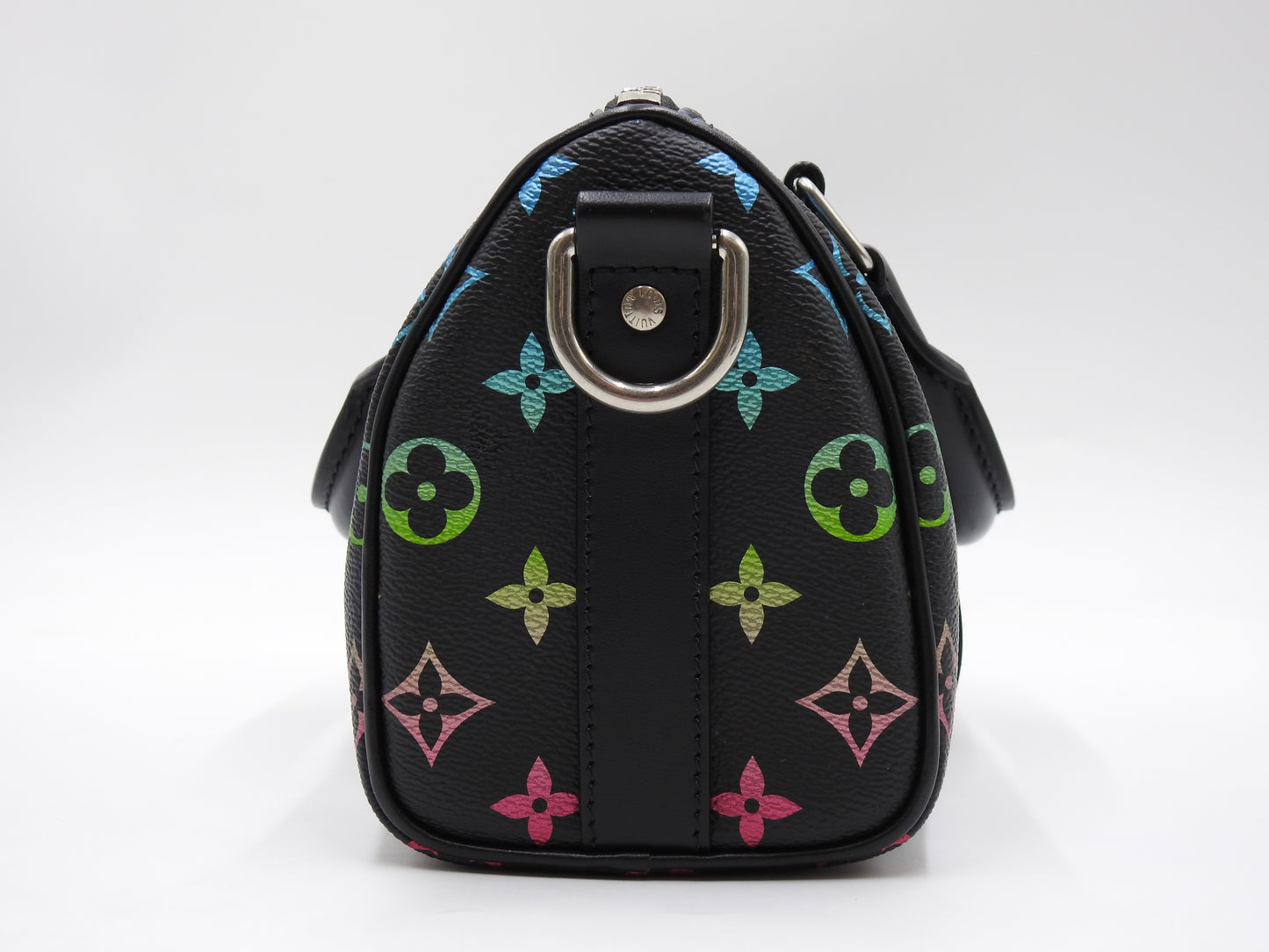 LOUIS VUITTON Monogram Iridescent Keepall Bandouliere 25 Hand Bag M13935