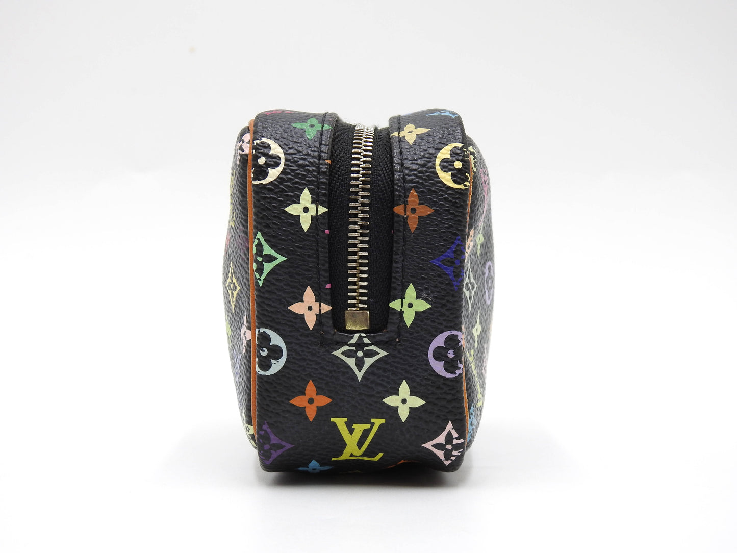 LOUIS VUITTON Monogram Multicolor Trousse Wapity Camera Case Black M58034