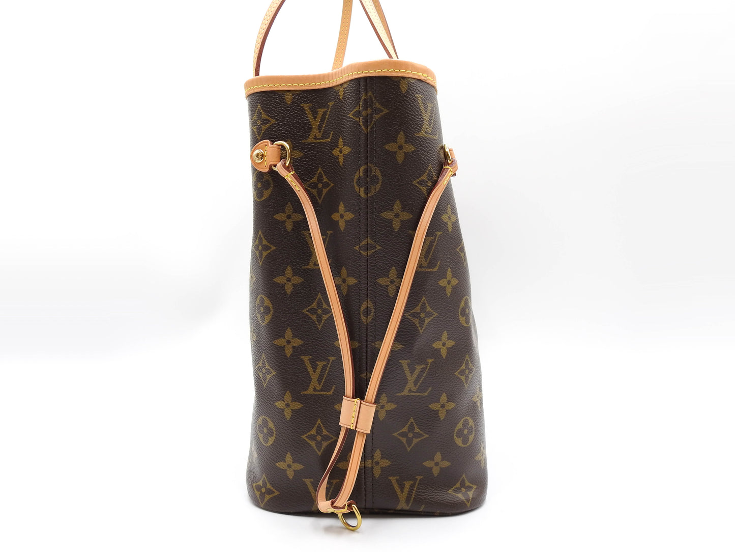 LOUIS VUITTON Monogram V Neverfull MM Tote Shoulder Bag Turquoise M41601