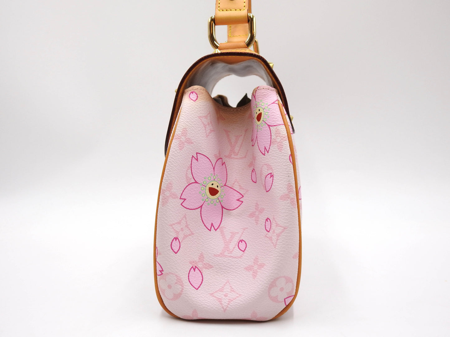 LOUIS VUITTON Sac Retro PM Hand Bag Monogram Cherry Blossom Pink M92013