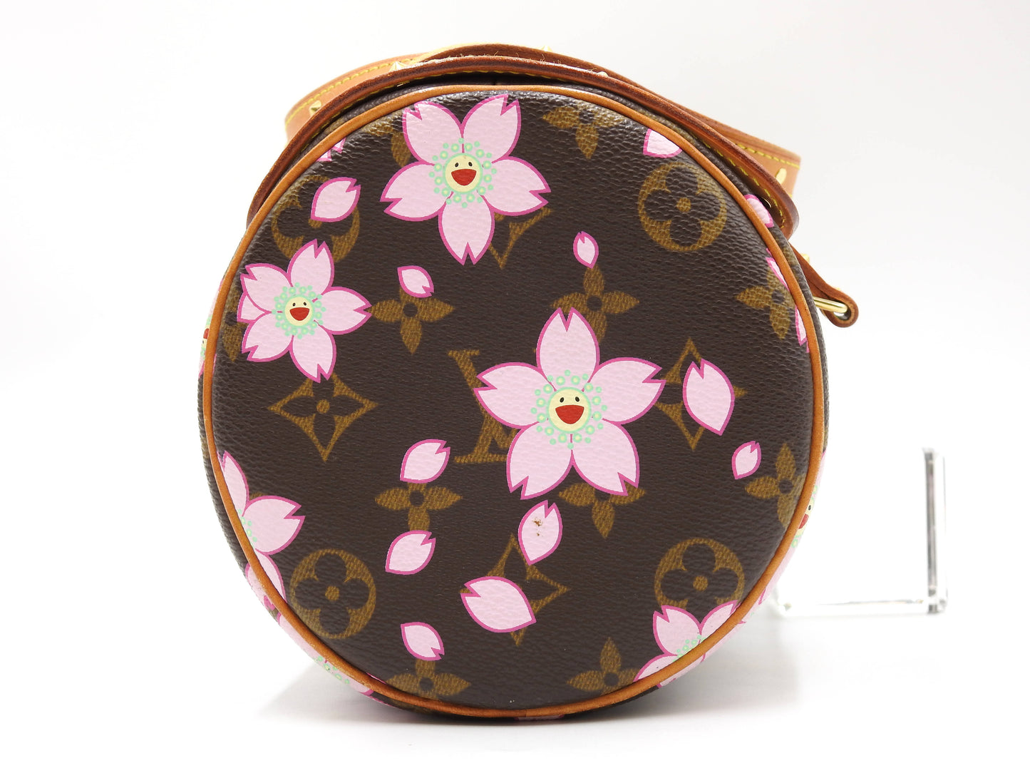 LOUIS VUITTON Papillon Shoulder Hand Bag Monogram Cherry Blossom M9209