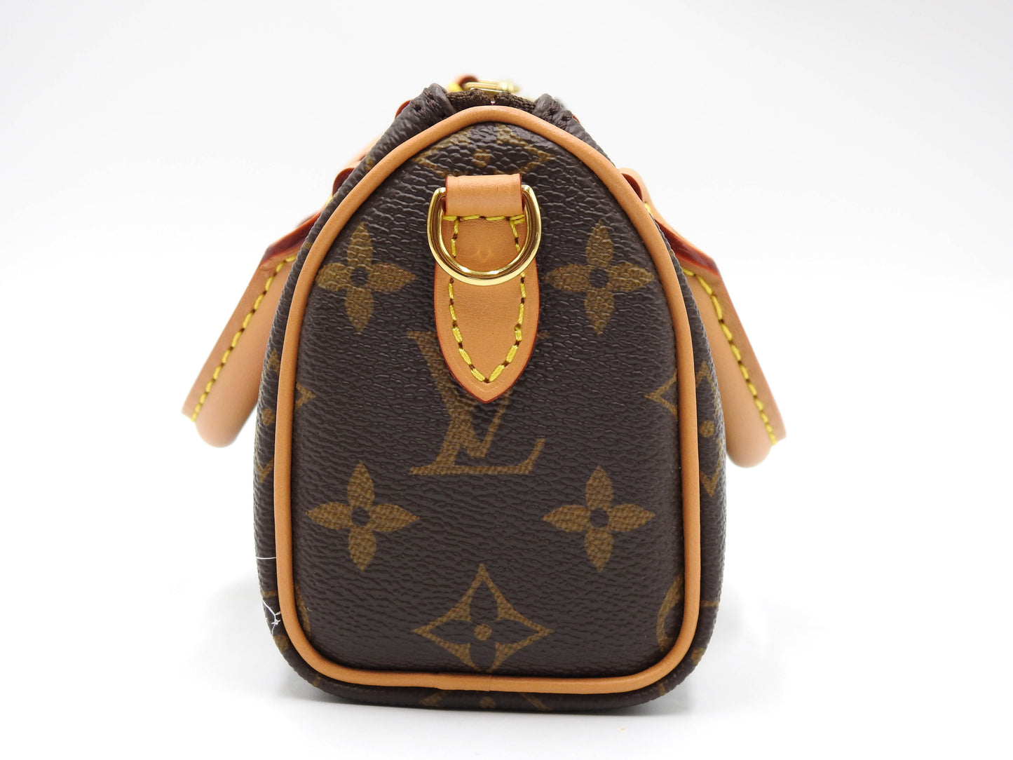 LOUIS VUITTON Monogram Vivienne Nano Speedy 2way Shoulder Hand Bag M81085