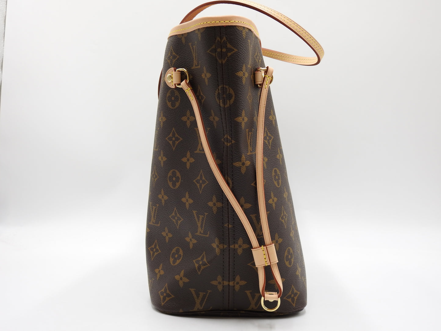 LOUIS VUITTON Neo Neverfull MM Monogram Cerise Shoulder Tote Bag M46987