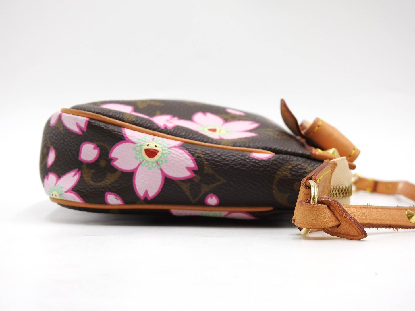 LOUIS VUITTON Monogram Cherry Blossom Pochette Accessories M92006
