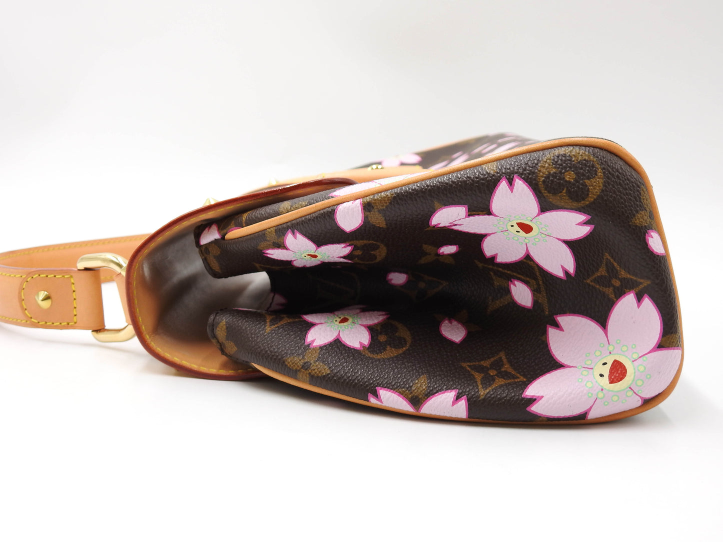 LOUIS VUITTON Sac Retro PM Hand Bag Monogram Cherry Blossom M92012