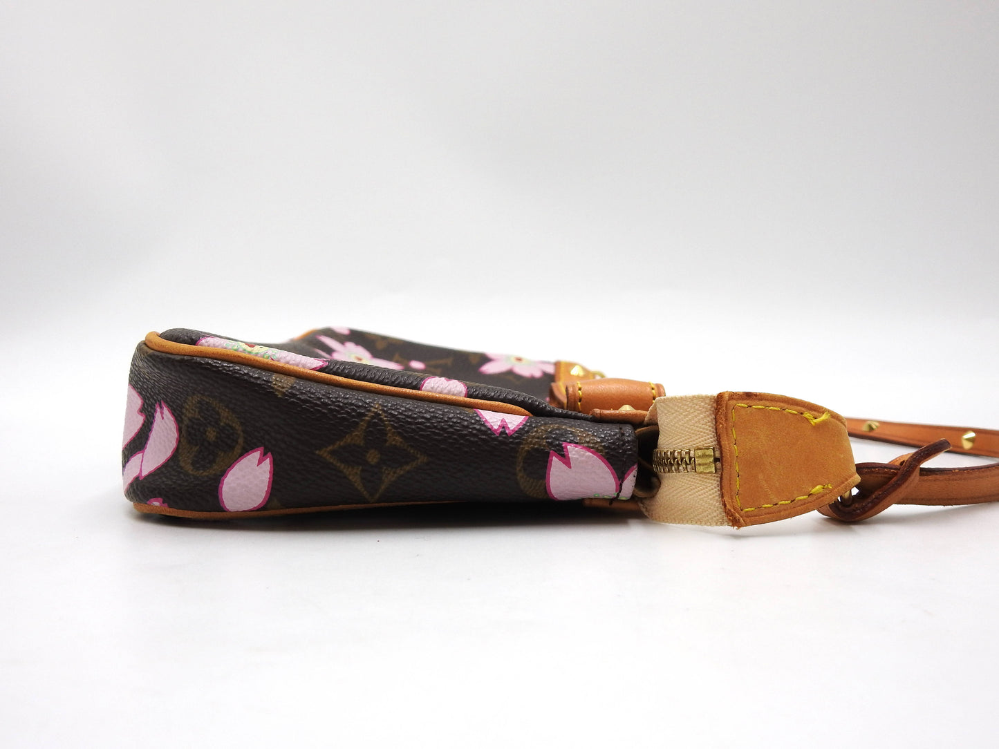 LOUIS VUITTON Monogram Cherry Blossom Pochette Accessories M92006