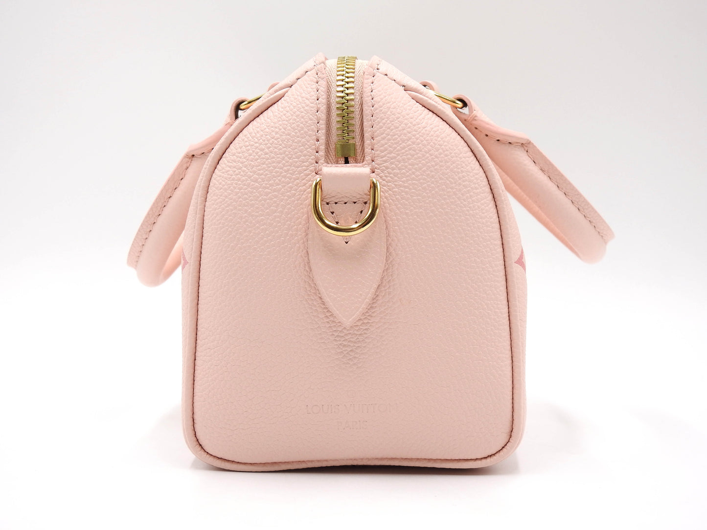 LOUIS VUITTON Monogram Empreinte Speedy 20 Bandouliere Hand Bag PInk M46518