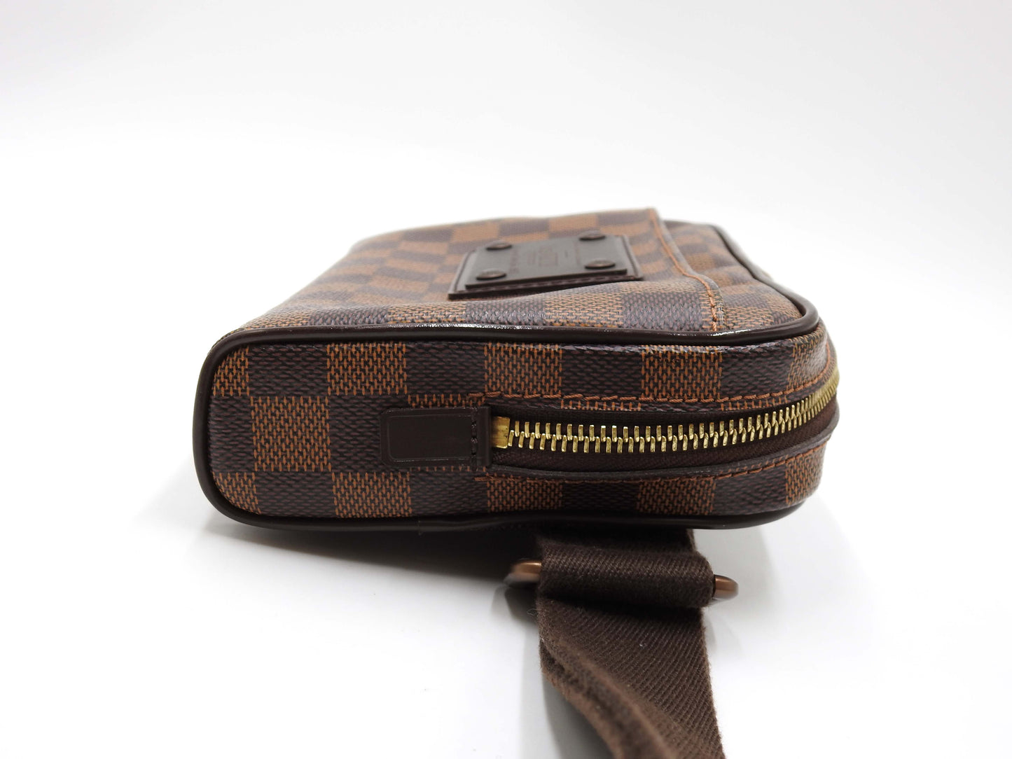 LOUIS VUITTON Bumbag Brooklyn Waist Body Belt Bag Damier Ebene N41101