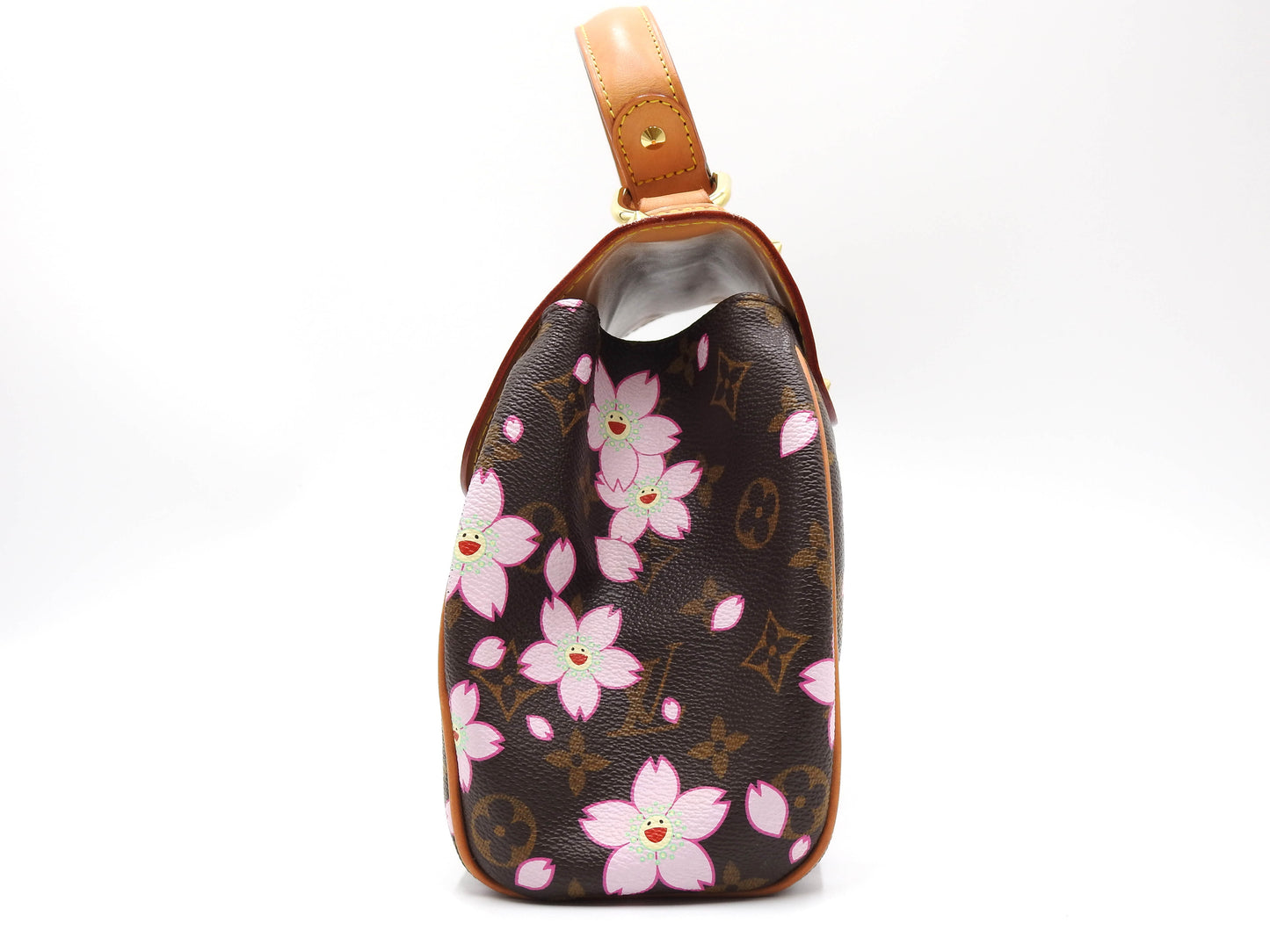 LOUIS VUITTON Sac Retro PM Hand Bag Monogram Cherry Blossom M92012