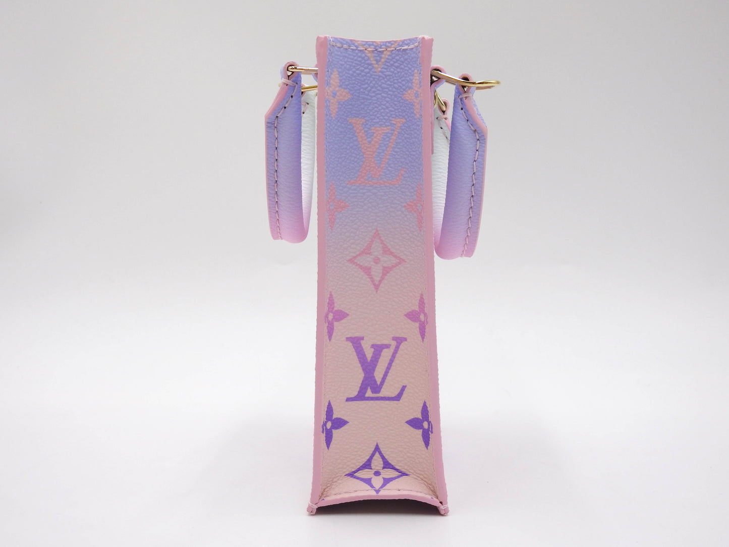 LOUIS VUITTON Monogram Sunrise Pastel Petit Sac Plat 2way Tote Bag M81341