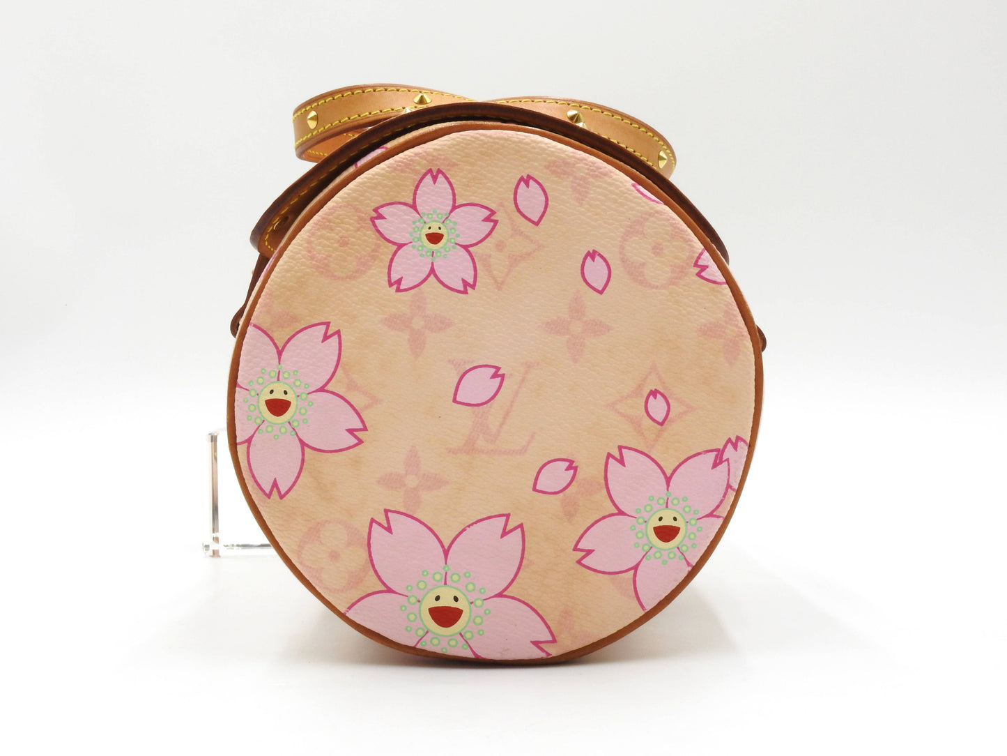 LOUIS VUITTON Papillon Shoulder Hand Bag Monogram Cherry Blossom M92010