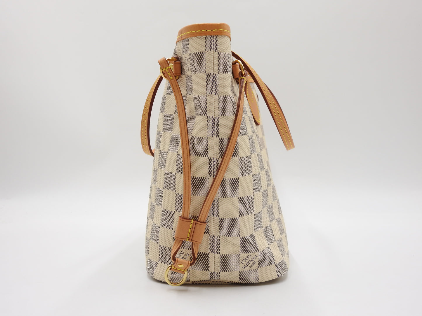 LOUIS VUITTON Damier Azur Neo Neverfull PM Shoulder Tote Bag M41362