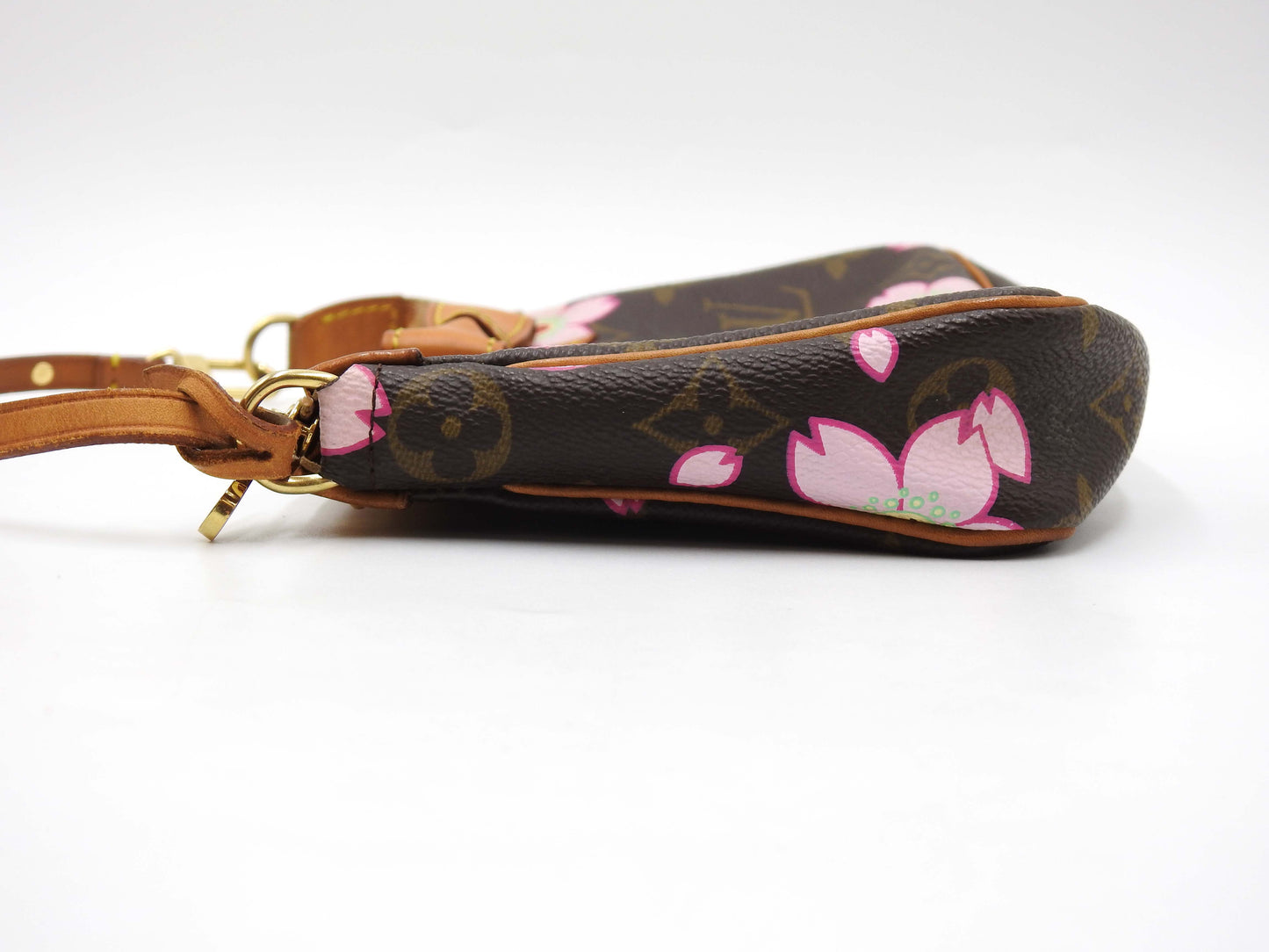 LOUIS VUITTON Monogram Cherry Blossom Pochette Accessories M92006