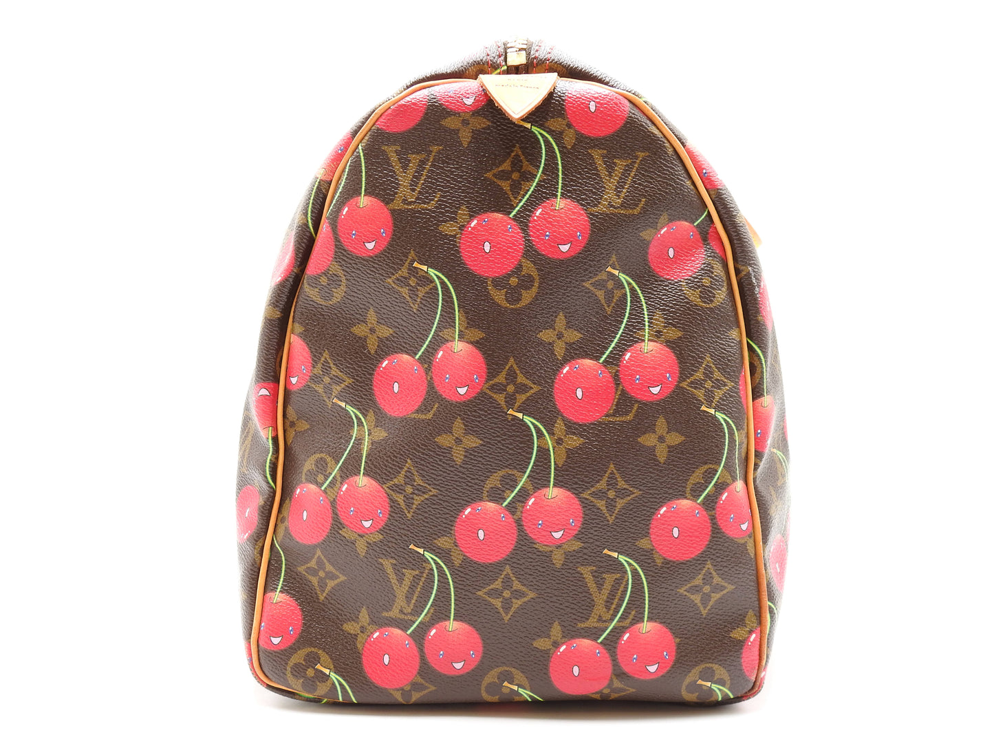 LOUIS VUITTON Monogram Cherry Keepall 45 Hand Bag Boston Bag Canvas M95011