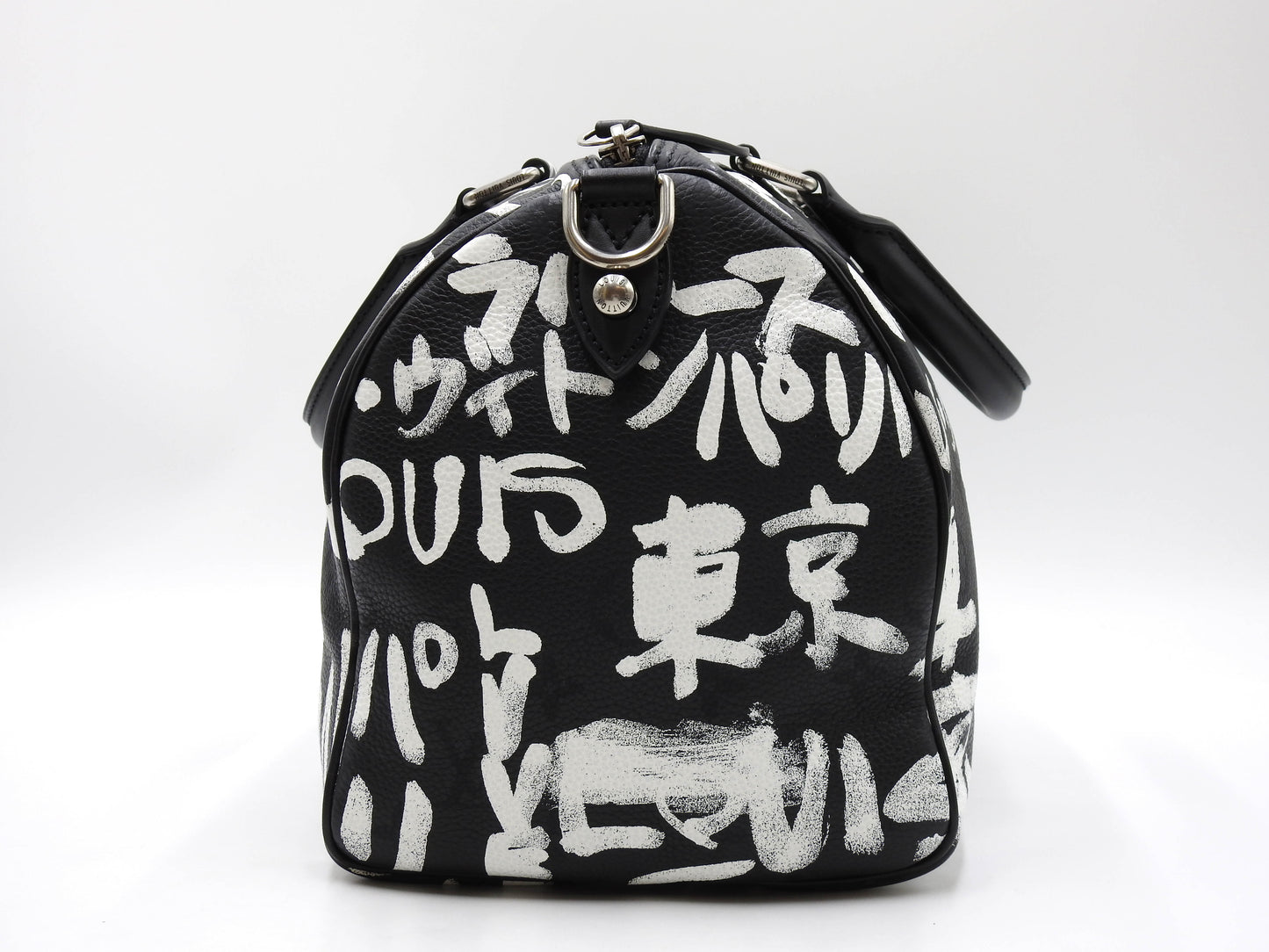 LOUIS VUITTON Speedy P9 Bandouliere 30 Scribble Hand Shoulder Bag M26175