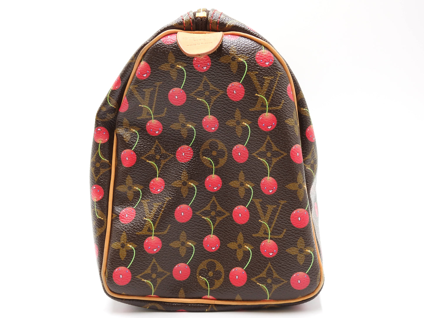 LOUIS VUITTON Monogram Cherry Speedy 25 Hand Bag Boston Bag Canvas M95009