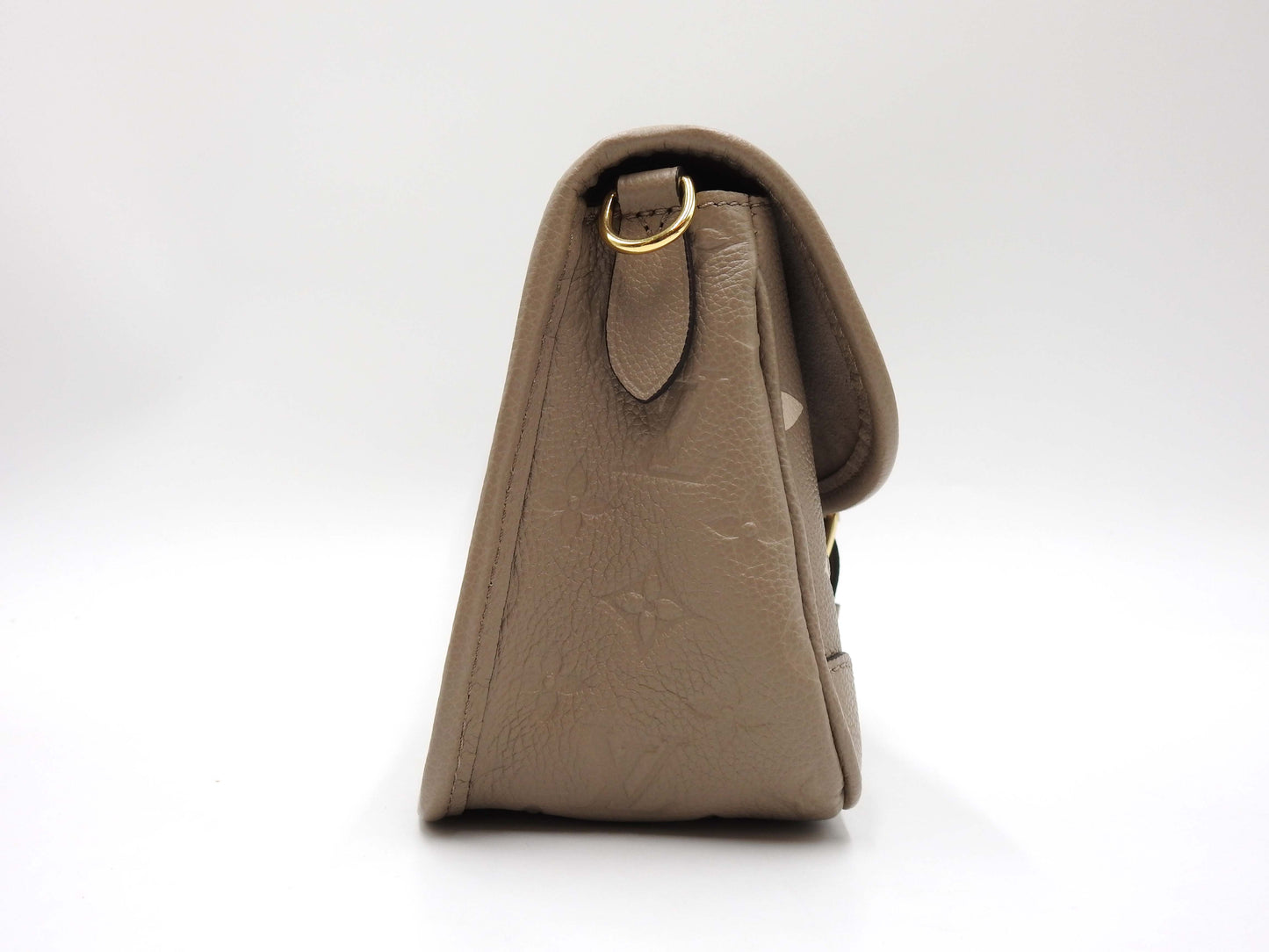 LOUIS VUITTON Monogram Empreinte Diane Shoulder Bag Dove Cream M46583