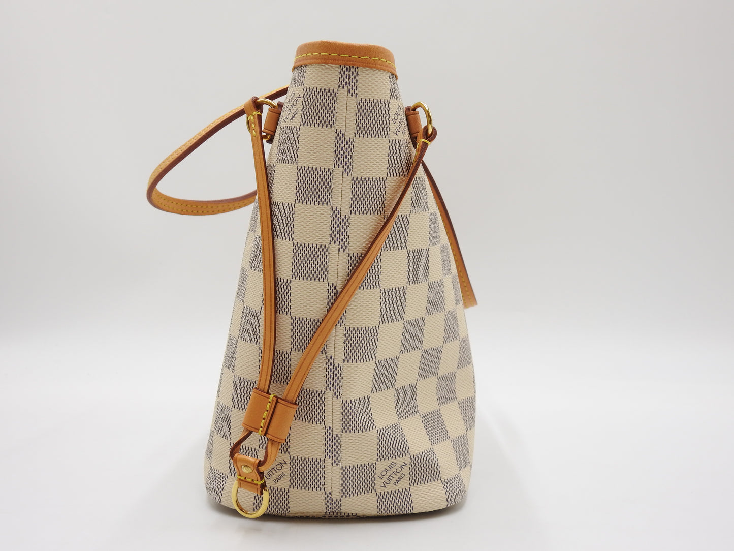 LOUIS VUITTON Damier Azur Neo Neverfull PM Shoulder Tote Bag N41362