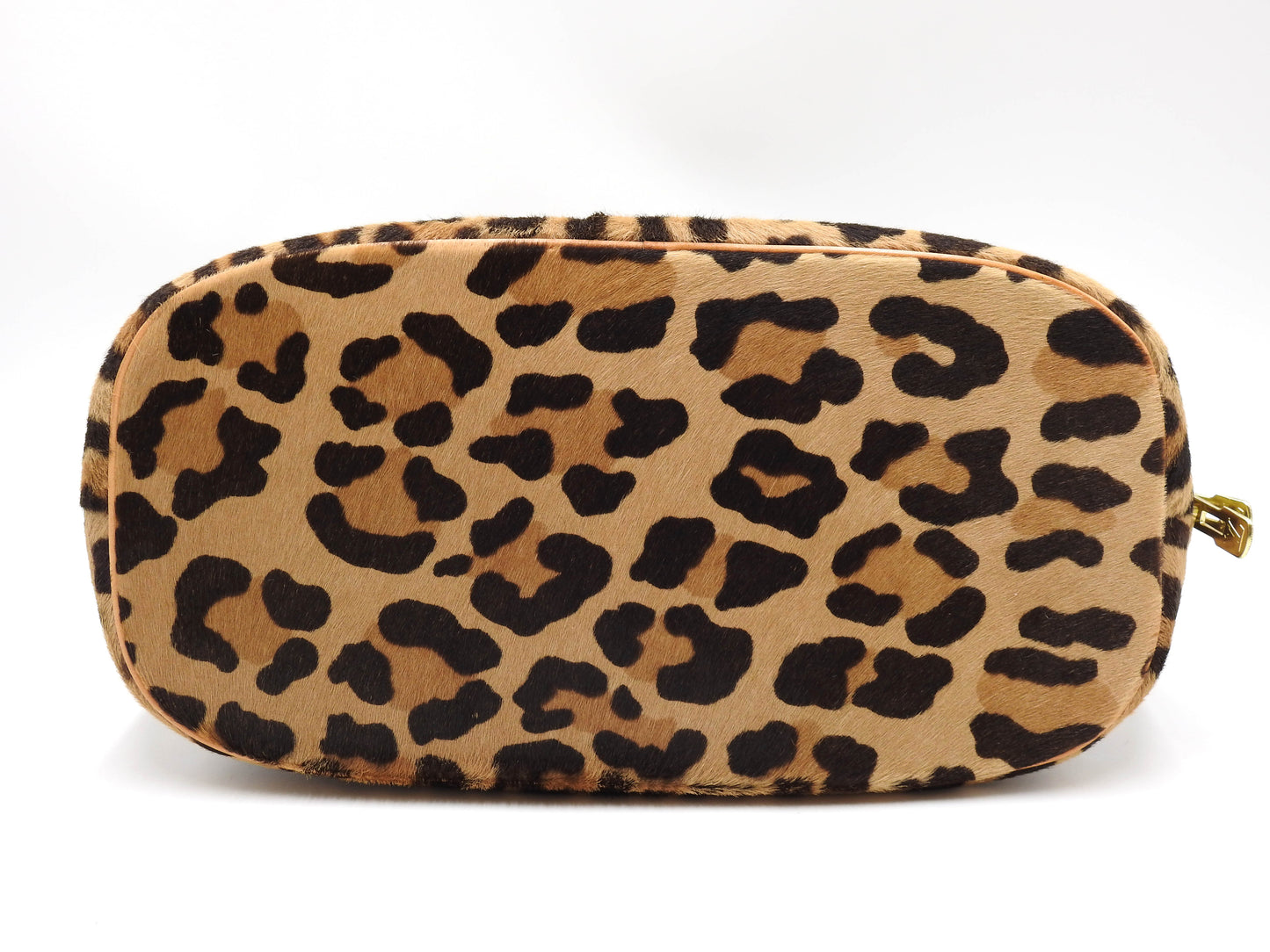LOUIS VUITTON Alma Azzedine Alaia Monogram Leopard Shoulder Hand Bag M99032