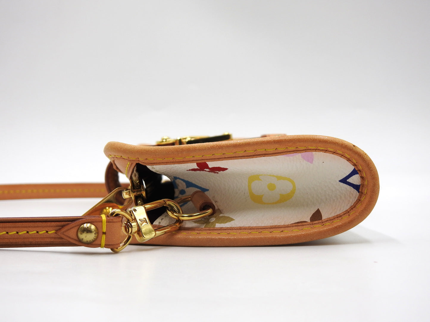 LOUIS VUITTON Shirley Shoulder Bag Monogram Multicolor Bron White M40049