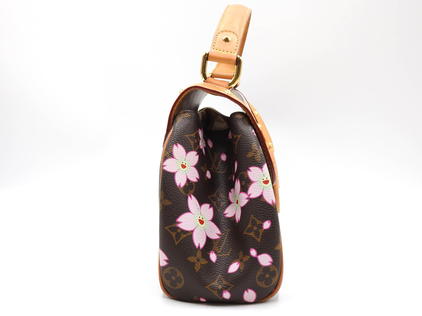 LOUIS VUITTON Sac Retro PM Hand Bag Monogram Cherry Blossom M92012