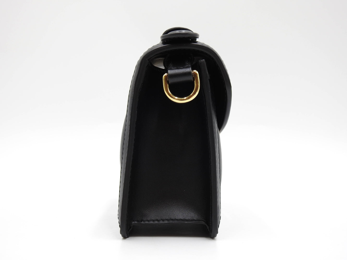 GUCCI GG Matelasse Top Handle 2way Shoulder Bag Leather Black 724499