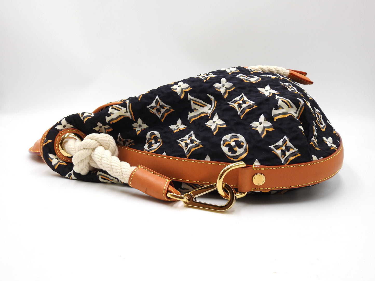 LOUIS VUITTON Bulle MM Shoulder Bag Monogram Marine Navy Nylon M40235