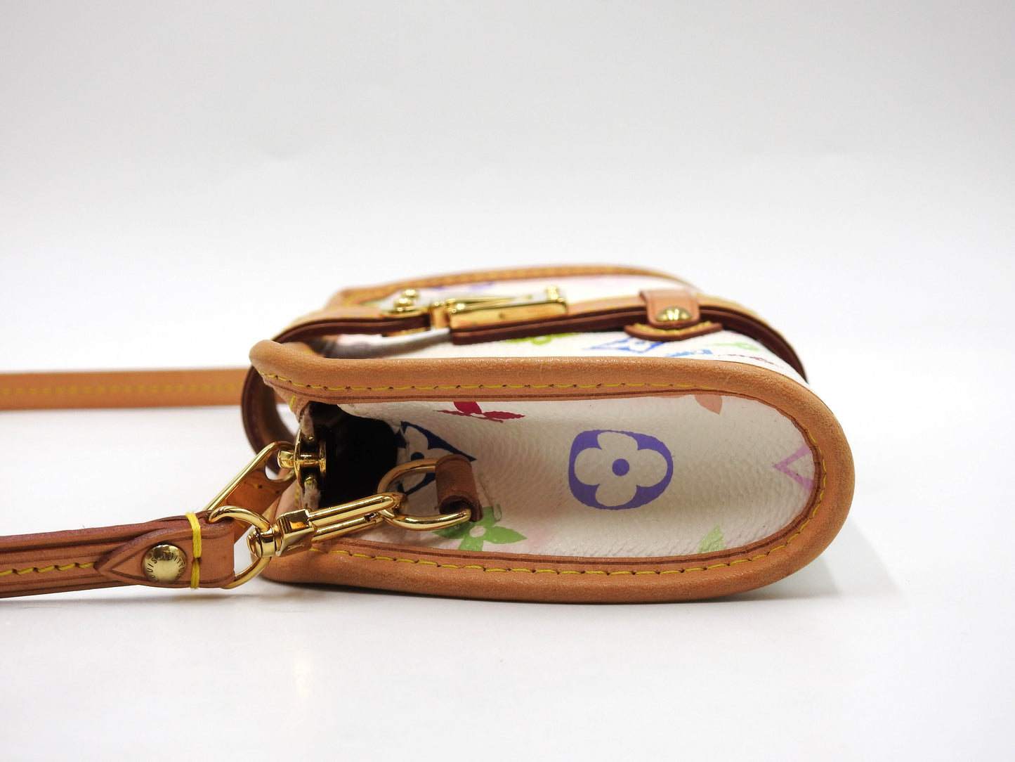 LOUIS VUITTON Shirley Shoulder Bag Monogram Multicolor Bron White M40049