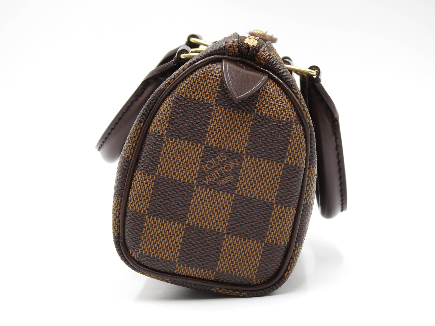 LOUIS VUITTON Damier Ebene Mini Speedy Hand Bag Special Order N41536