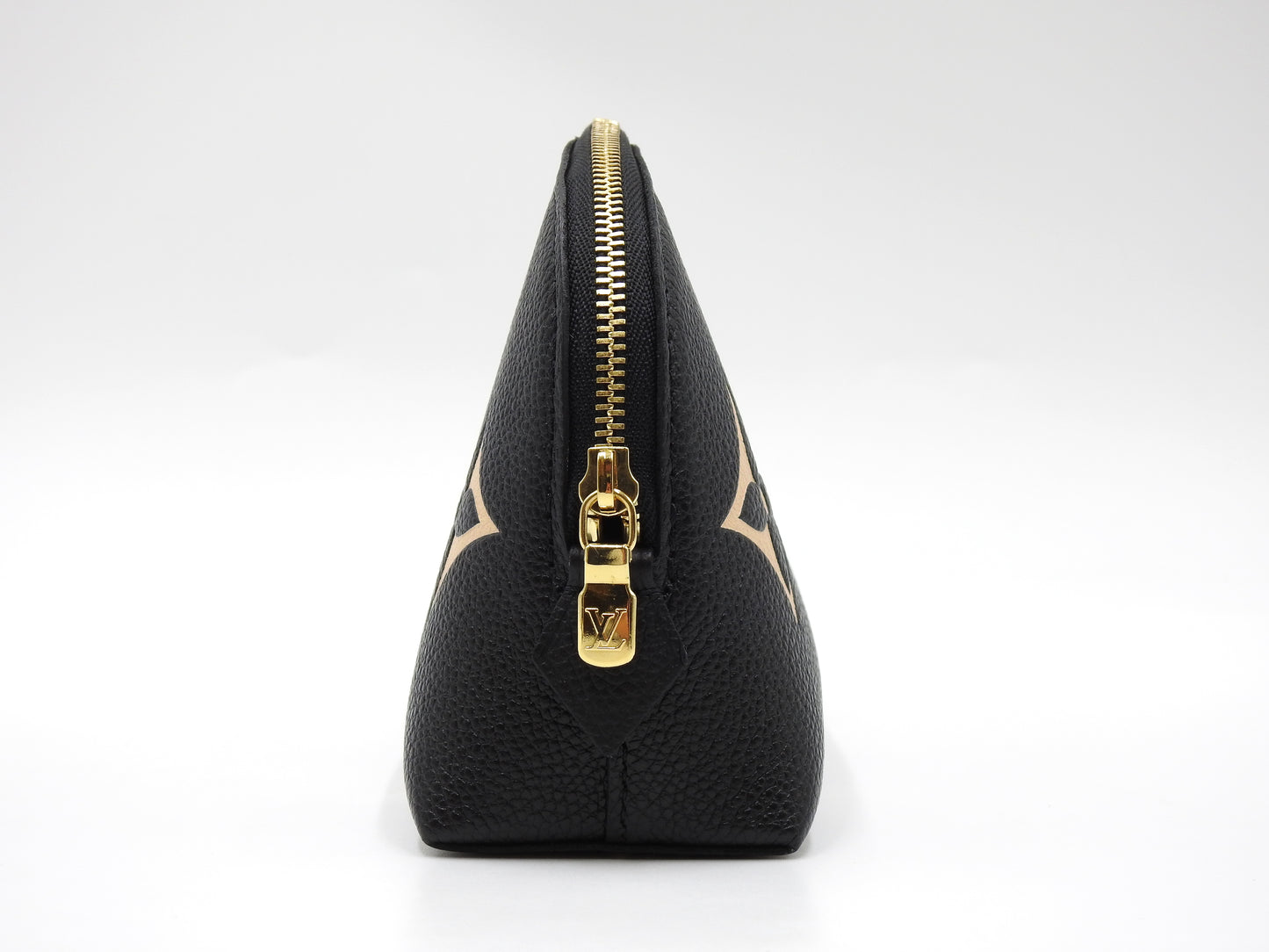 LOUIS VUITTON Monogram Empreinte Giant Cosmetic Pouch Black Beige M59086