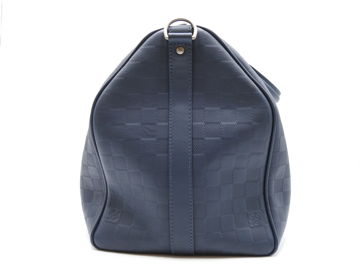 LOUIS VUITTON Damier Infini Keepall 45 Bandouliere Boston Bag Cosmos N41195