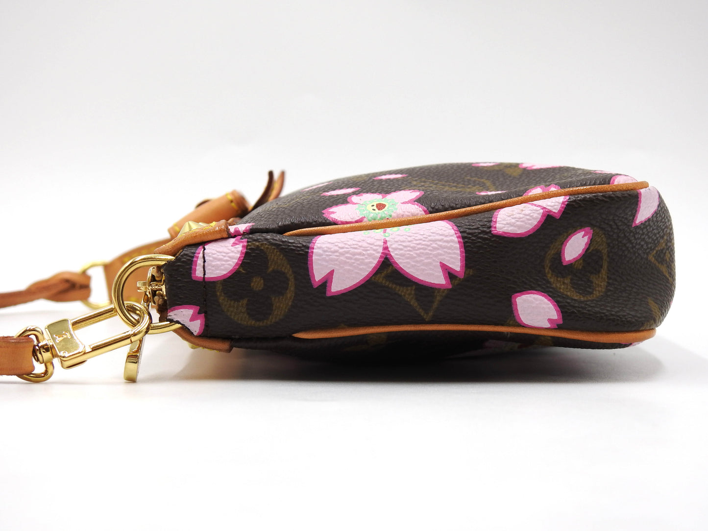 LOUIS VUITTON Monogram Cherry Blossom Pochette Accessories M92006