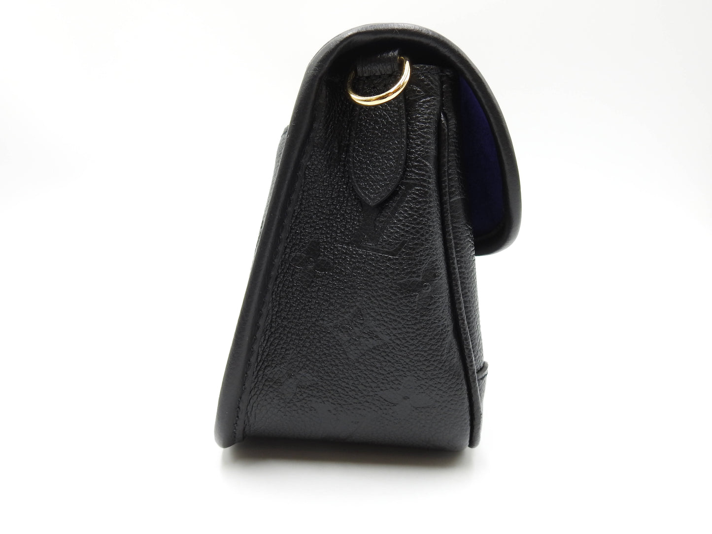 LOUIS VUITTON Monogram Empreinte Diane Shoulder Hand Bag Black M46386