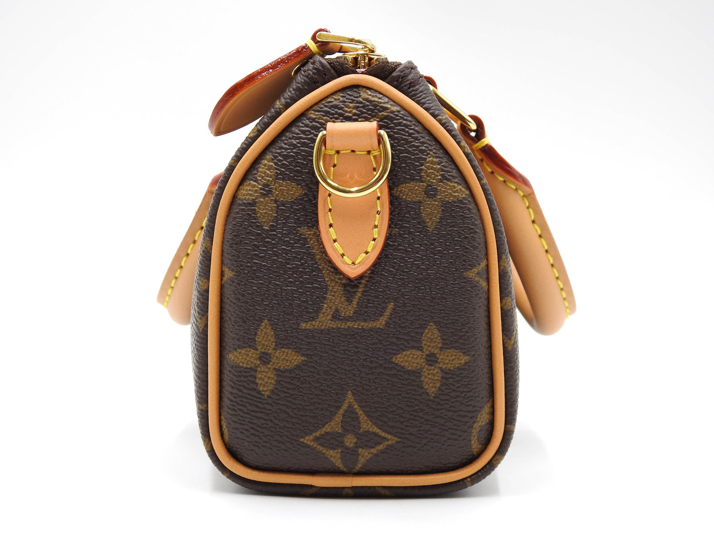 LOUIS VUITTON Monogram Vivienne Nano Speedy 2way Shoulder Hand Bag M81085