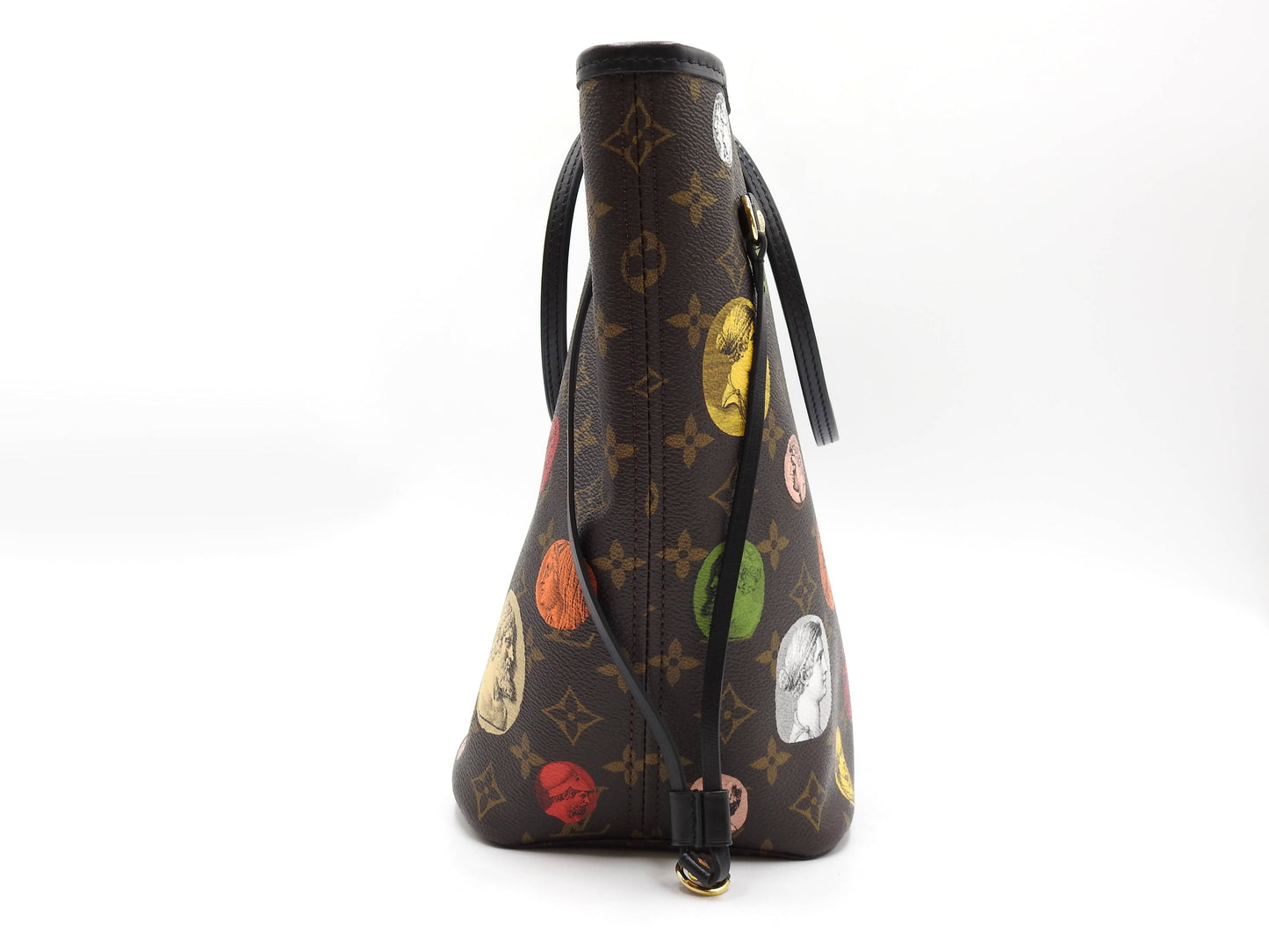 LOUIS VUITTON FORNASETTI Monogram Neverfull MM Shoulder Tote Bag M45923
