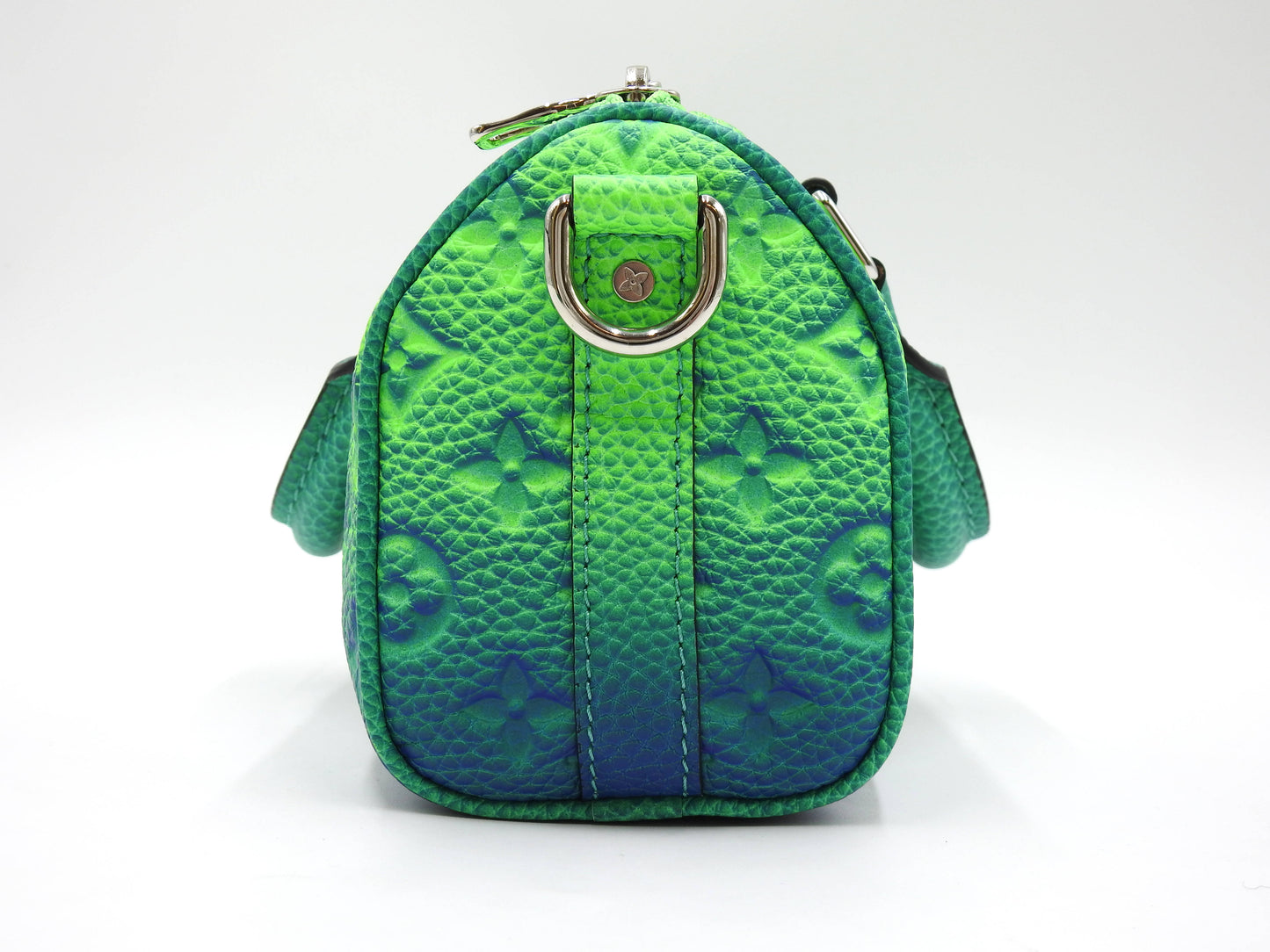 LOUIS VUITTON Keepall XS Shoulder Hand Bag Monogram Illusion Green M59691