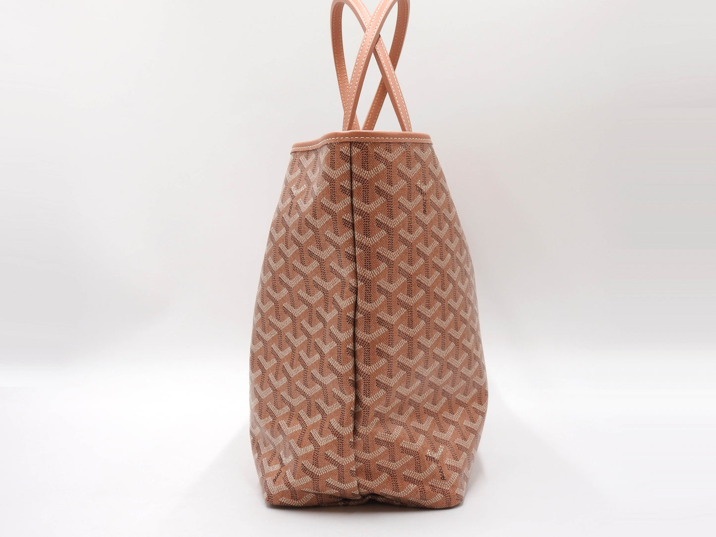 GOYARD Claire Voie Saint Louis PM Shoulder Tote Bag with Pouch Pink