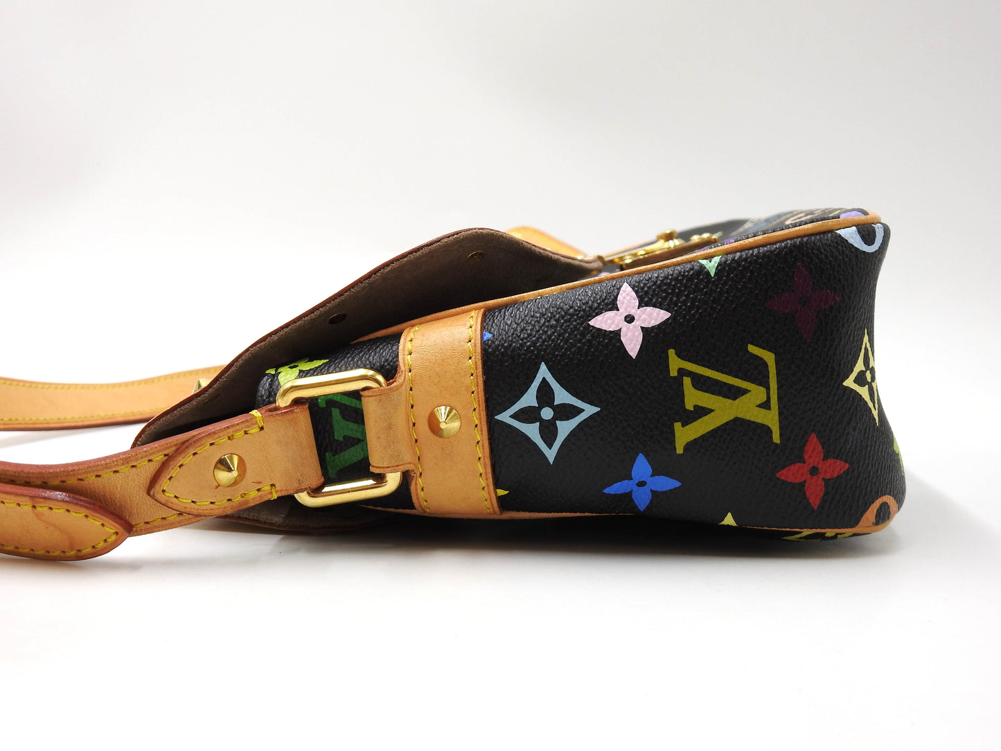 LOUIS VUITTON Sologne Shoulder Bag Monogram Multicolor Black M92639